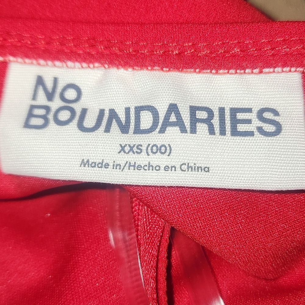 No Boundaries Oversized Bow Mini Dress, Women's Size XXS - Picture 5 of 8